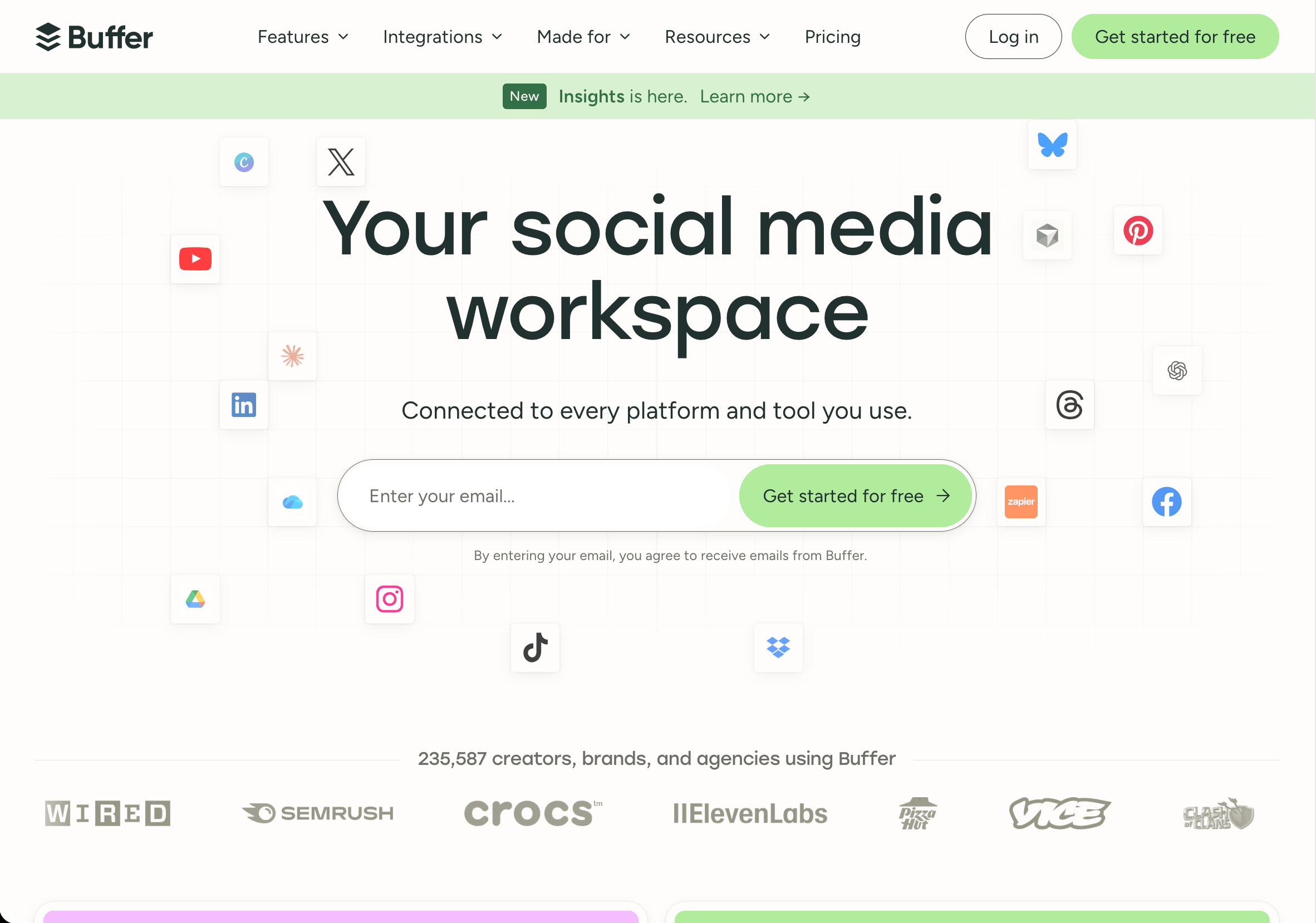 Buffer screenshot