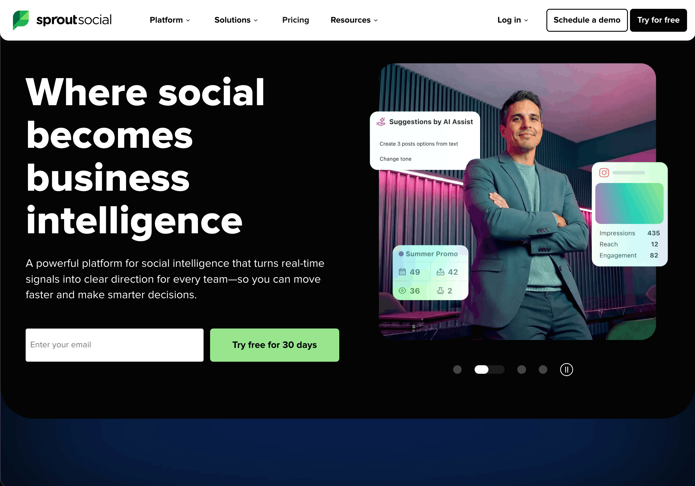 Sprout Social screenshot